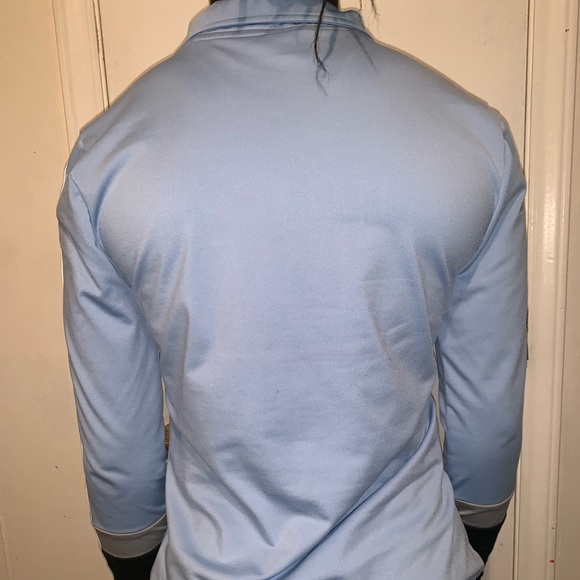 Blue pink brand quarter zip - Picture 3 of 4